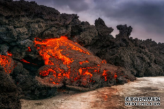 <b>火山的岩浆达到了最高速度</b>