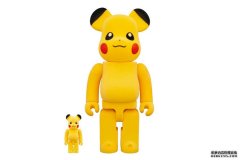 <b>杏耀Medicom玩具公司推出了亮黄色的Pikachu BE@RBRI</b>