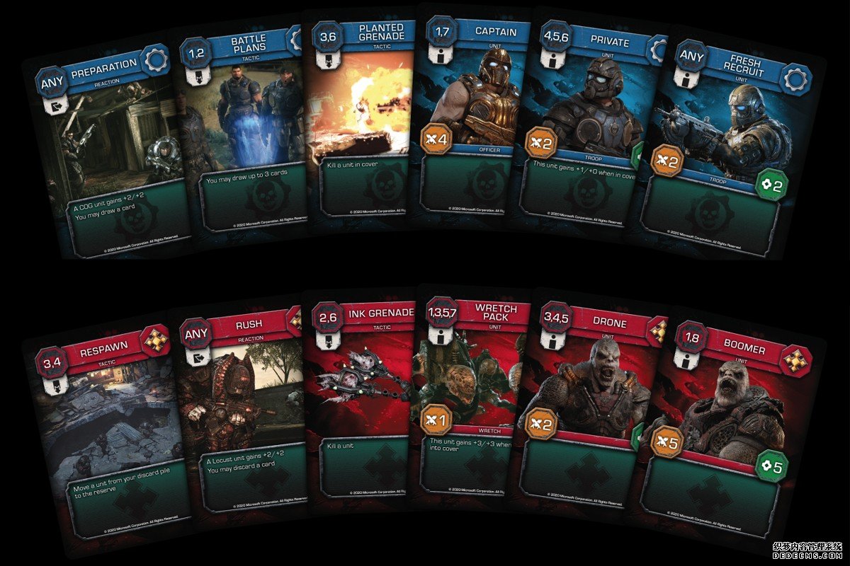 杏耀注册《战争机器》(Gears of War)将从《魔力聚会》(Magic: The Gathering)的设计师那里得到一款纸牌游戏