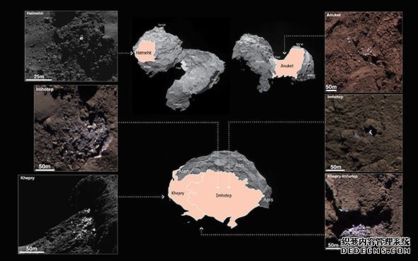 杏耀代理在彗星表面发现了水冰的迹象