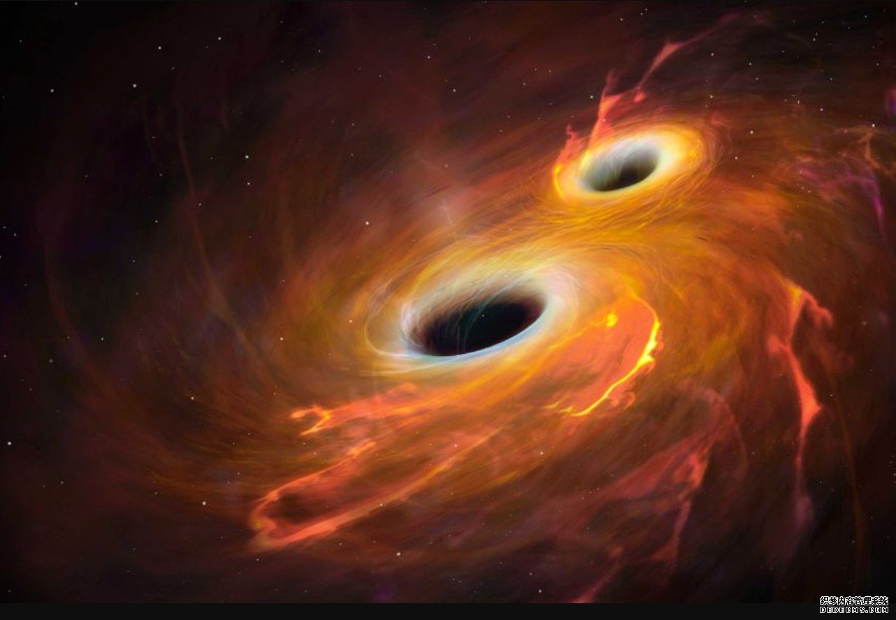 稳定杏耀两个黑洞最终形成了一个双星系统