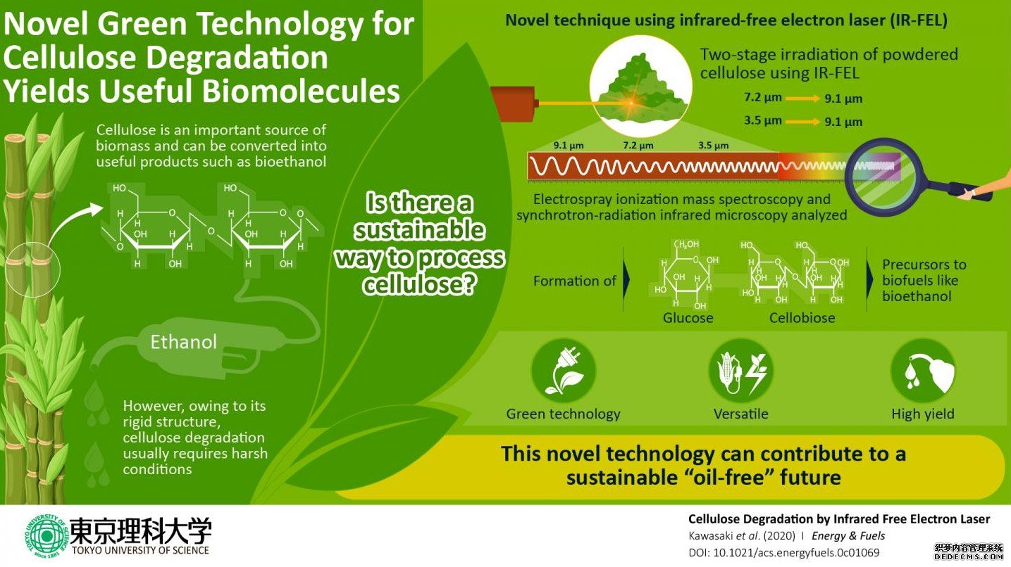 迈向绿色未来:杏耀注册高效激光技术可以将纤维素转化为生物燃料
