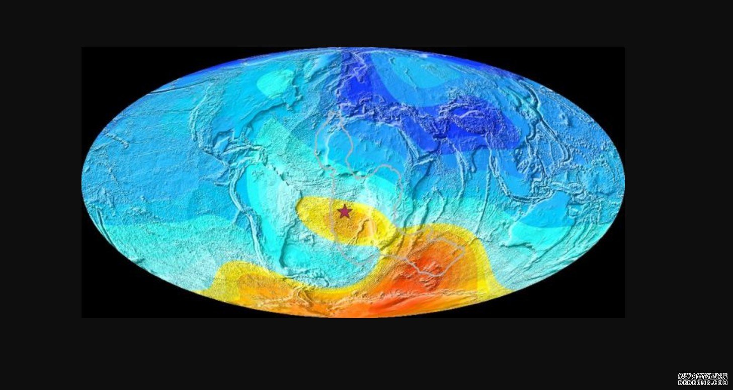 杏耀南大西洋的异常存在于800 - 1100万年前