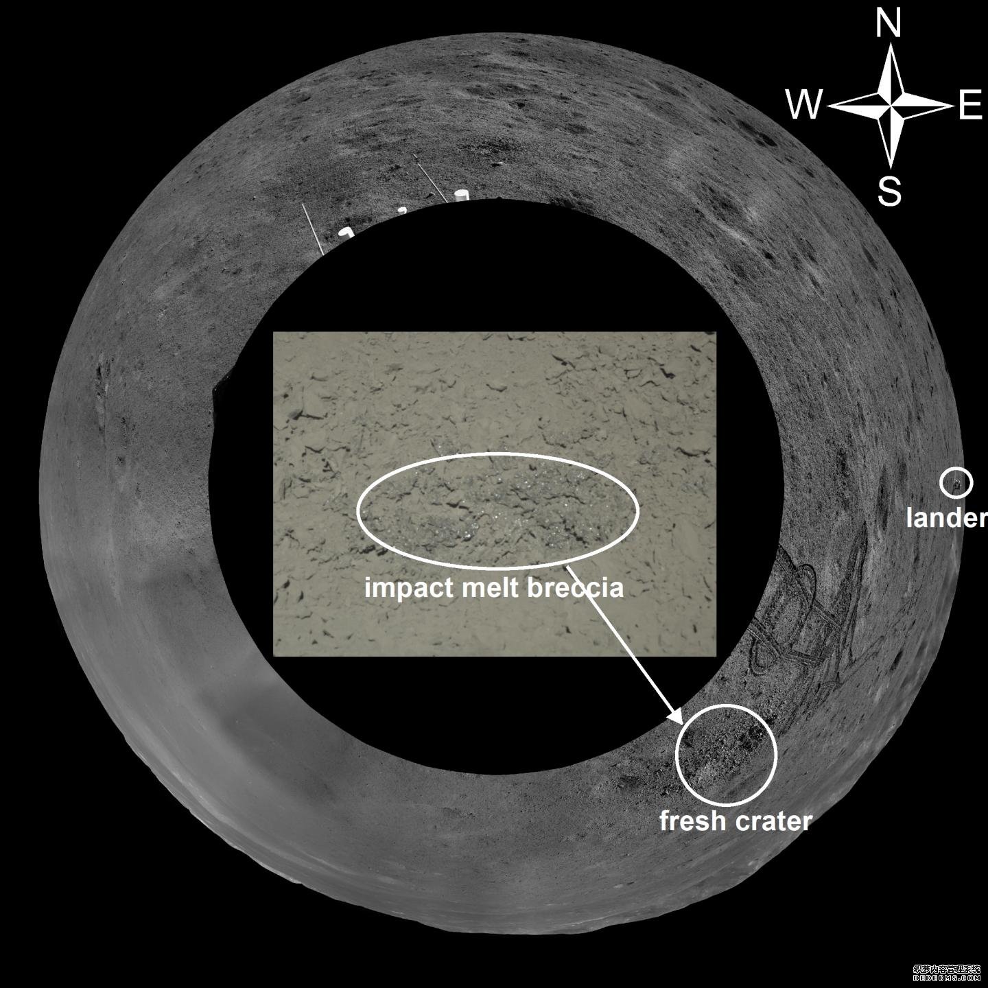 研究揭示了月球背面嫦娥4杏耀登录地址号月球车发现的“凝胶状”物质的组成