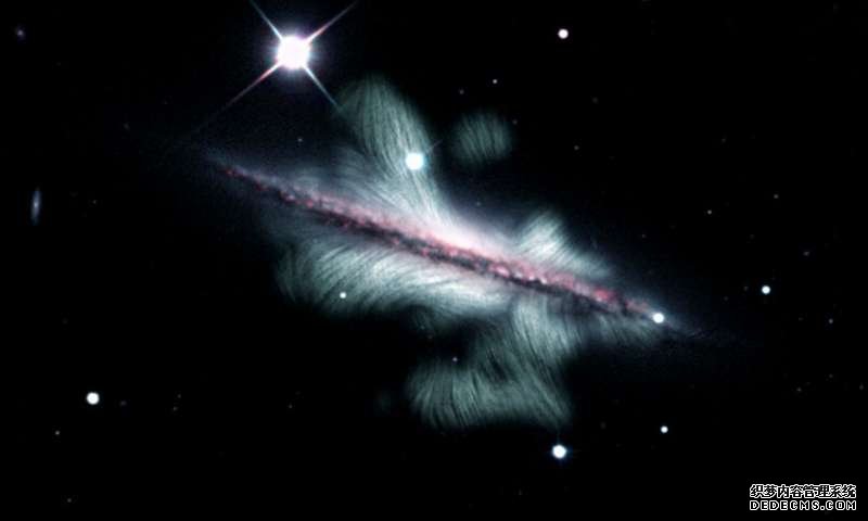 杏耀测速在NGC 4217星系发现新的宇宙磁场结构