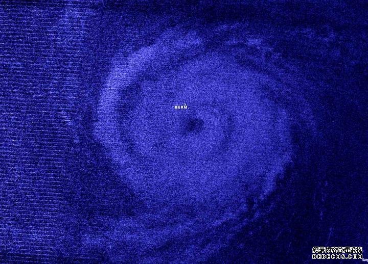 杏耀挂机美国宇航局夜间图像显示飓风波莱特的大眼接近百慕大